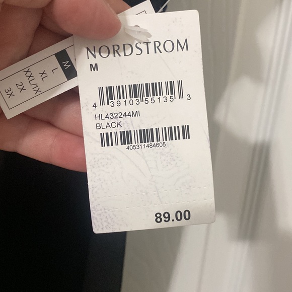 HP 8/7/23 NWT Black Relaxed Fit Mini Dress - Picture 9 of 10